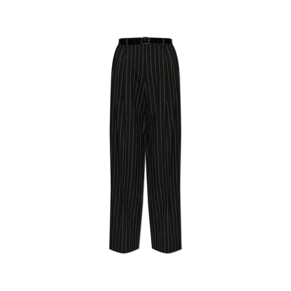 Trousers with belt